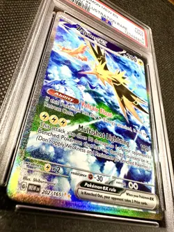 2023 Pokemon 151 Zapdos ex Special Illustration Rare #202 Mint PSA 9 - Image 2