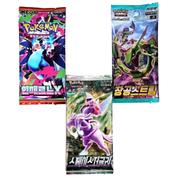 3 PACKS Pokemon Cards Booster Mega Inferno X Evolving Skies Space Juggler SEALED - Image 1