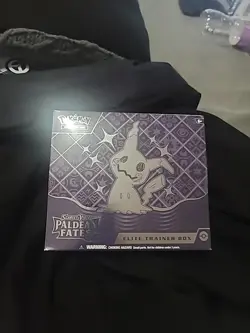 Pokemon TCG Scarlet & Violet Paldean Fates ETB Elite Trainer Box NEW Sealed - Image 1