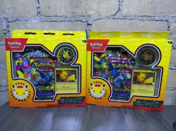 New Sealed Pokemon Day 2026 Collection, 3 Packs, Pikachu Promo Lot of 2 - Image 1