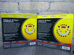 New Sealed Pokemon Day 2026 Collection, 3 Packs, Pikachu Promo Lot of 2 - Image 3