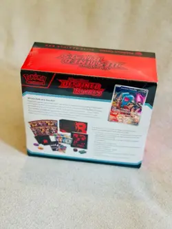 Pokemon TCG Destined Rivals POKEMON CENTER Elite Trainer Box ETB - w/ Pika Bag! - Image 3