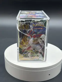 Pokemon TCG SWSH Evolving Skies Booster Box Sealed w/ Acrylic Case MINT - Image 3