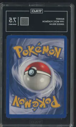 1999 Pokemon WOTC Jungle #55/64 Mankey TAG 7.5 NM+ - Image 2