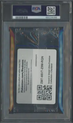 2022 Pokemon Black Star Promo SWSH UPC SWSH260 Charizard Cello Pack PSA 9 MINT - Image 2