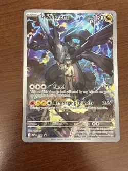 Pokemon TCG N’s Zekrom Ascended Heroes ETB Promo Card #31 Near Mint - Image 1