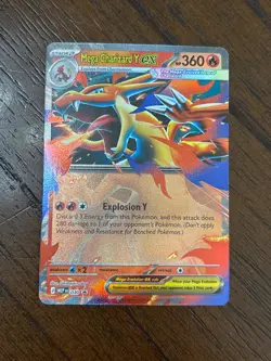 Pokemon TCG - Mega Charizard Y EX Mega Evolution Black Star Promo 030 - Image 1