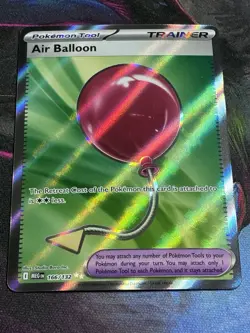 Air Balloon 166/132 Mega Evolution Full Art Pokemon Card - Image 1