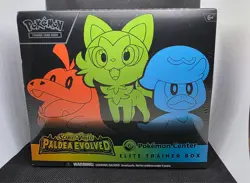 Paldea Evolved Pokemon Center Exclusive Elite Trainer Box - Image 1