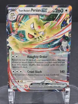 Pokemon Team Rocket's Persian ex 150/182 Ultra Rare Destined Rivals NM - Image 1