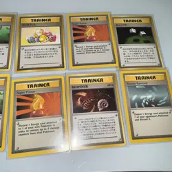 Vintage Trainer Pokemon Card Lot (fossil, Base Set, Mystery Of The Fossil) NM - Image 4