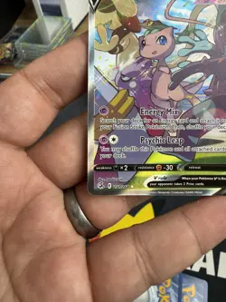 2021 Pokemon Mew V 251/264 Fusion Strike Holo Ultra Rare - Image 4