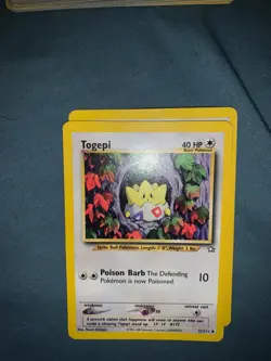 Pokemon TCG Togepi Neo Genesis 51/111 Regular Unlimited Uncommon - Image 1