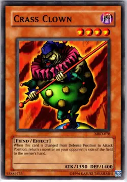 Yu-Gi-Oh Crass Clown MRD-078 Metal Raiders Unlimited - Image 1
