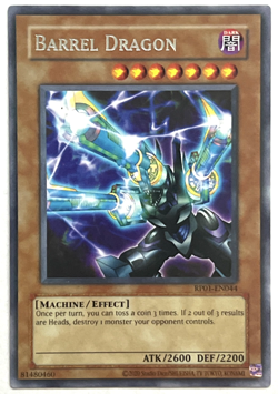 YuGiOh! - Barrel Dragon RP01-EN044 Unlimited Rare - Image 1