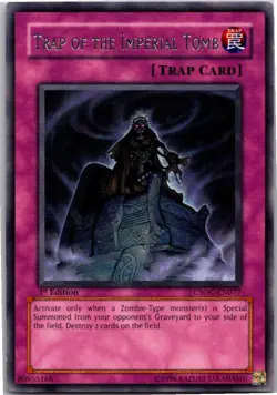 Yugioh Yu-Gi-Oh Trap of the Imperial Tomb CSOC-EN077 1st Ed Crossroads of Choas - Image 1