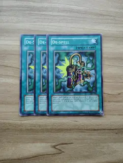 Yu-Gi-Oh! - De-Spell 3X - Full Playset - Image 1