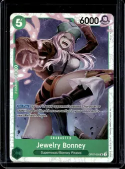 2024 One Piece 500 Years in the Future Jewelry Bonney Alternate Art #OP07-026 - Image 1
