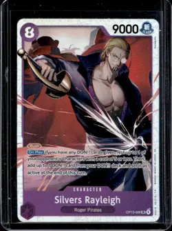 One Piece Carrying On His Will Silvers Rayleigh English #OP13-066 - Image 1