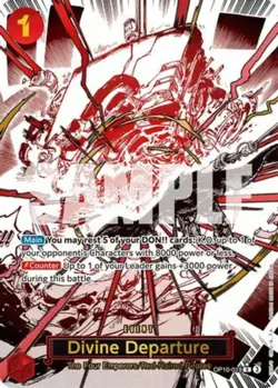 One Piece Divine Departure (Parallel) - OP10-019 - R - Foil, Near Mint Royal Blo - Image 1