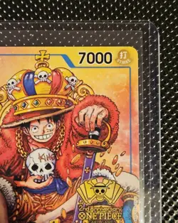 Monkey.D.Luffy (2nd Anniversary Stamped Promo) P-043 One Piece Promotion Card - Image 3