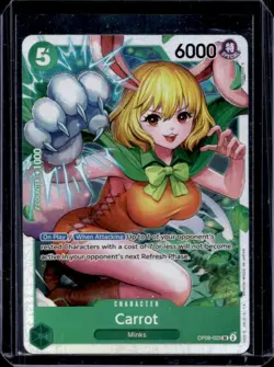 2024 One Piece Gaming Two Legends Super Rare Carrot #OP08-023 - Image 1