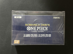 One Piece EN Romance Dawn Booster Box Sealed Wave 1 Blue Bottom w/ Plastic Case - Image 3
