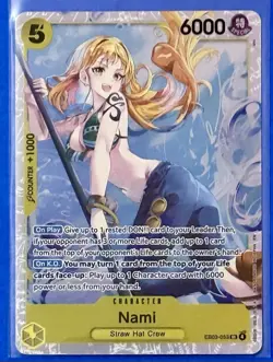 One Piece EB-03 Nami EB03-053 - SR Foil English Heroines Edition - Image 1