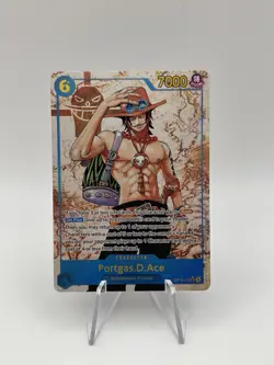 One Piece TCG Portgas D. Ace OP13‑119 Alt Art SEC Carrying on His Will - Image 1