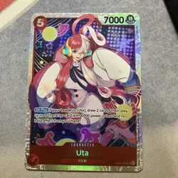 One Piece TCG - Uta PRERELEASE ENGLISH EB03-003 HEROINES SR - Near Mint - Image 1