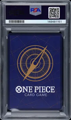 2025 ONE PIECE JPN PROMOS SERIALIZED LOTTERY PRIZE #106 NAMI 579/1200 PSA 10 - Image 2