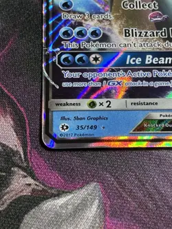 Lapras GX 35/149 SM Base Set Holo Pokemon Card - Image 5