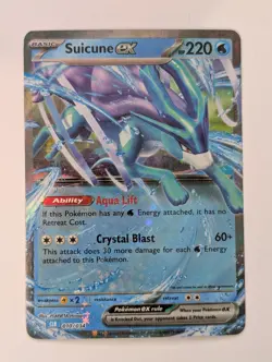 Suicune ex 010/034 CLB Pokemon Trading Card Game Classic Collection NM - Image 1