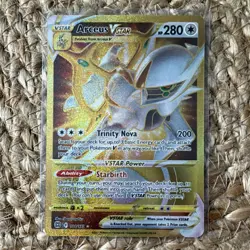 Pokemon TCG Arceus VSTAR 184/172 Holo Basic Card English - Image 1