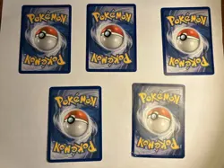 Pokemon Eeveelution Lot (5 Cards) – Jolteon x2, Flareon, Eevee x2 – MP/LP - Image 2