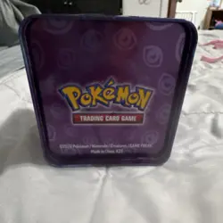 Pokemon Trading Card Game Mixed Lot with Tin - Gengar, Espeon, Jigglypuff - Image 1