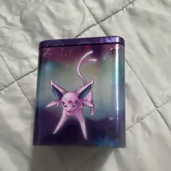 Pokemon Trading Card Game Mixed Lot with Tin - Gengar, Espeon, Jigglypuff - Image 4