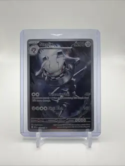 Steelix 150/132 Mega Evolution Illustration Rare Pokemon TCG Card NM - Image 1