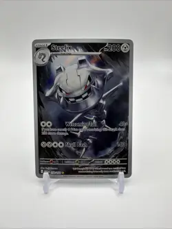 Steelix 150/132 Mega Evolution Illustration Rare Pokemon TCG Card NM - Image 2