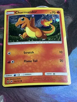 Charmander 018A/147 Alternate Art Holo Pokemon Card - Image 1