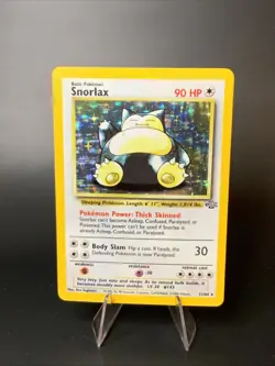 Snorlax Jungle 11/64 Holo Rare NM/LP Vintage Pokemon Card WOTC 1999 - Image 1