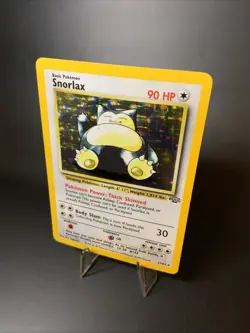 Snorlax Jungle 11/64 Holo Rare NM/LP Vintage Pokemon Card WOTC 1999 - Image 2