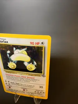 Snorlax Jungle 11/64 Holo Rare NM/LP Vintage Pokemon Card WOTC 1999 - Image 4