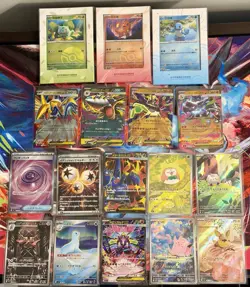 Pokemon Japanese 17 Card Lot - SR SAR AR Card Lot Nihil Zero Inferno X + More! - Image 1