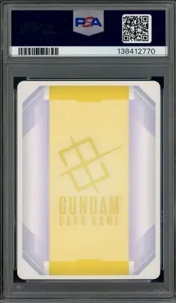 2024 Gundam Card Game EN ED Beta Early Trial Event #001 EX Base PSA 10 - Image 2