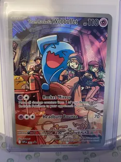 Team Rocket's Wobbuffet 203 Sv: Scarlet & Violet Promo Cards Holo - Image 1