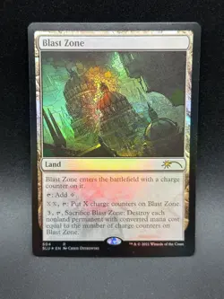 MTG Blast Zone R Secret Lair: Ultimate Edition #504 FOIL - Image 1