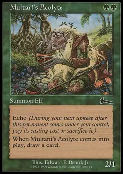 Multani's Acolyte x4 4x Urza's Legacy NM MTG - Image 1