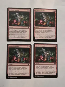 4x Reckless Impulse - Crimson Vow - Near Mint - Magic the Gathering - Image 1