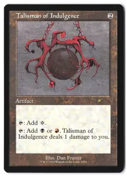 Talisman of Indulgence (Retro Frame) #1054 SLD MTG NM - Image 1